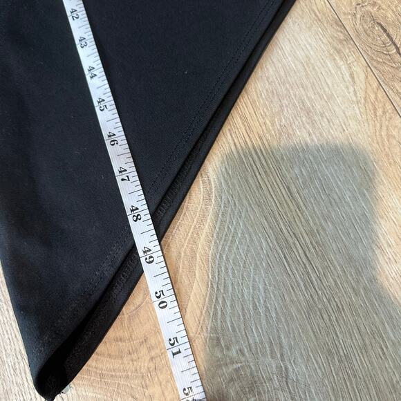 Bryn Walker Nada Asymmetrical Tunic Top Black L - Picture 7 of 7